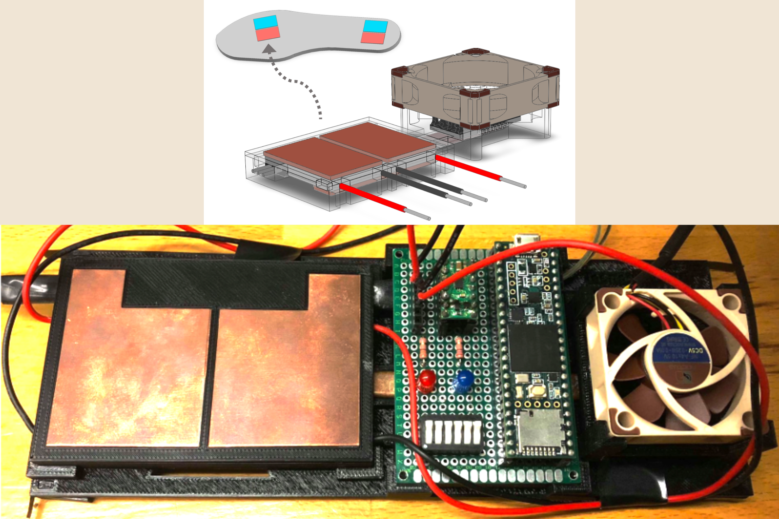 Feel the Burn! Sensory Illusions for Podiatric Wearables